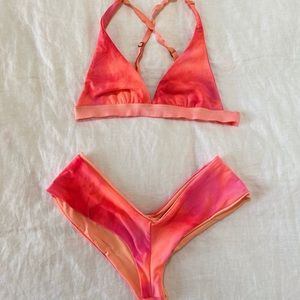 Creamsicle Swim Suit Bikini by Les Coquines